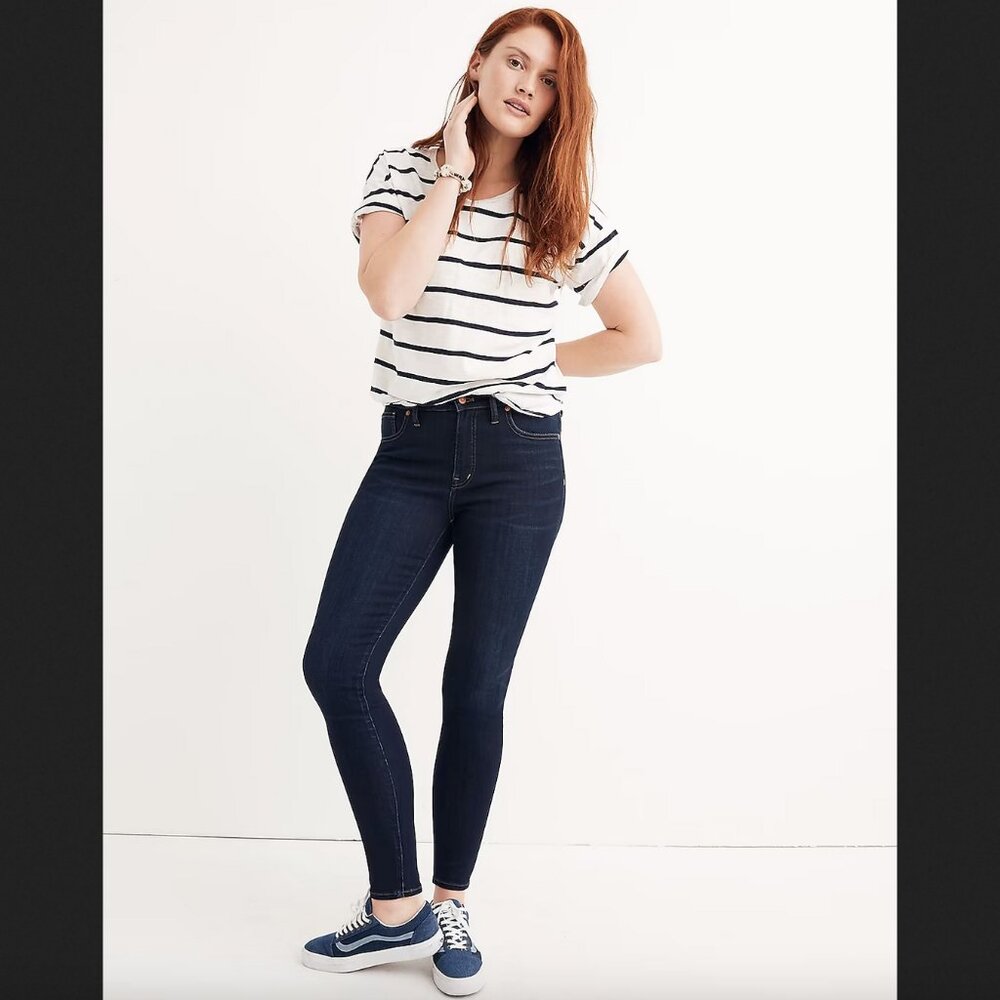 Madewell Dark Wash Skinny Jeans